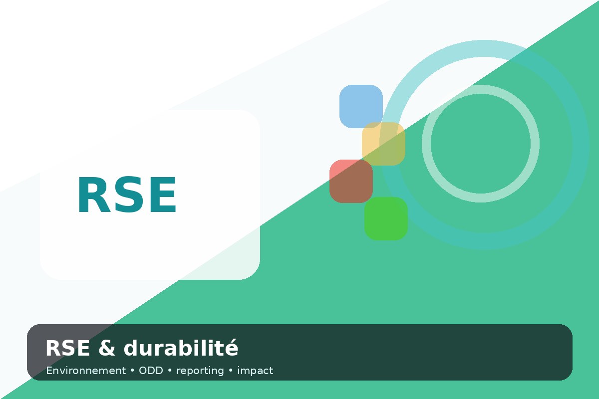RSE et développement durable